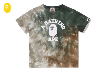 TIE DYED COLLEGE TEE