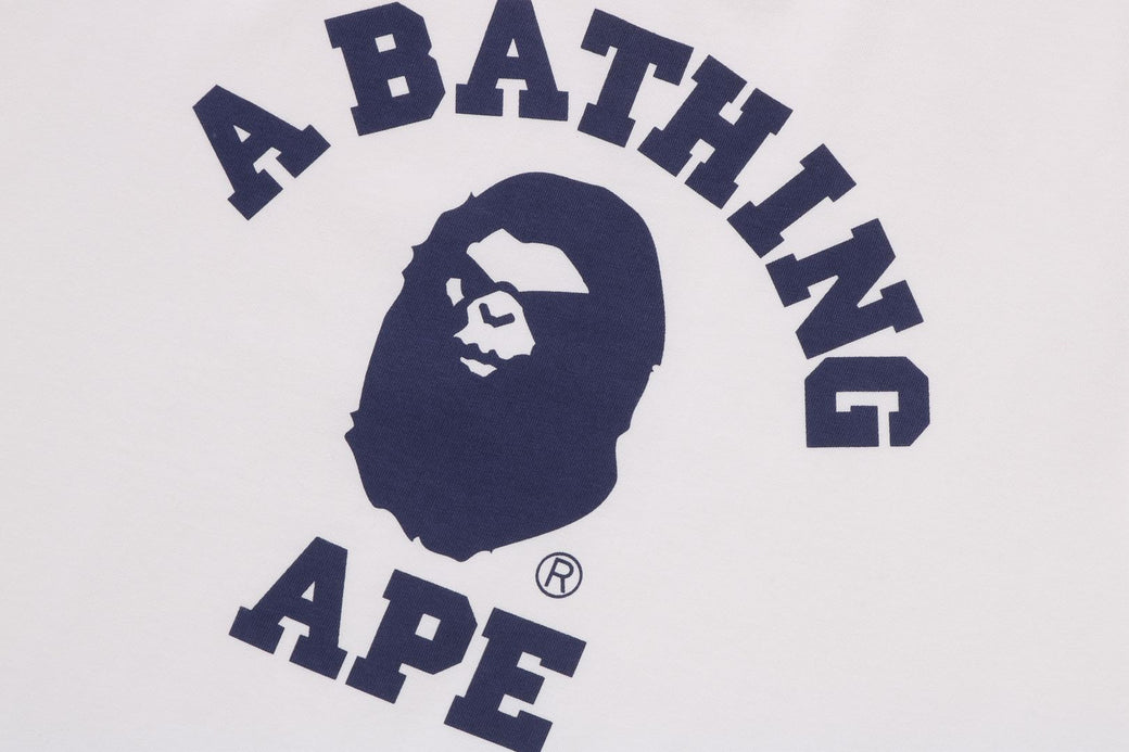 MAD FACE WASHED EFFECT RELAXED FIT TEE | bape.com
