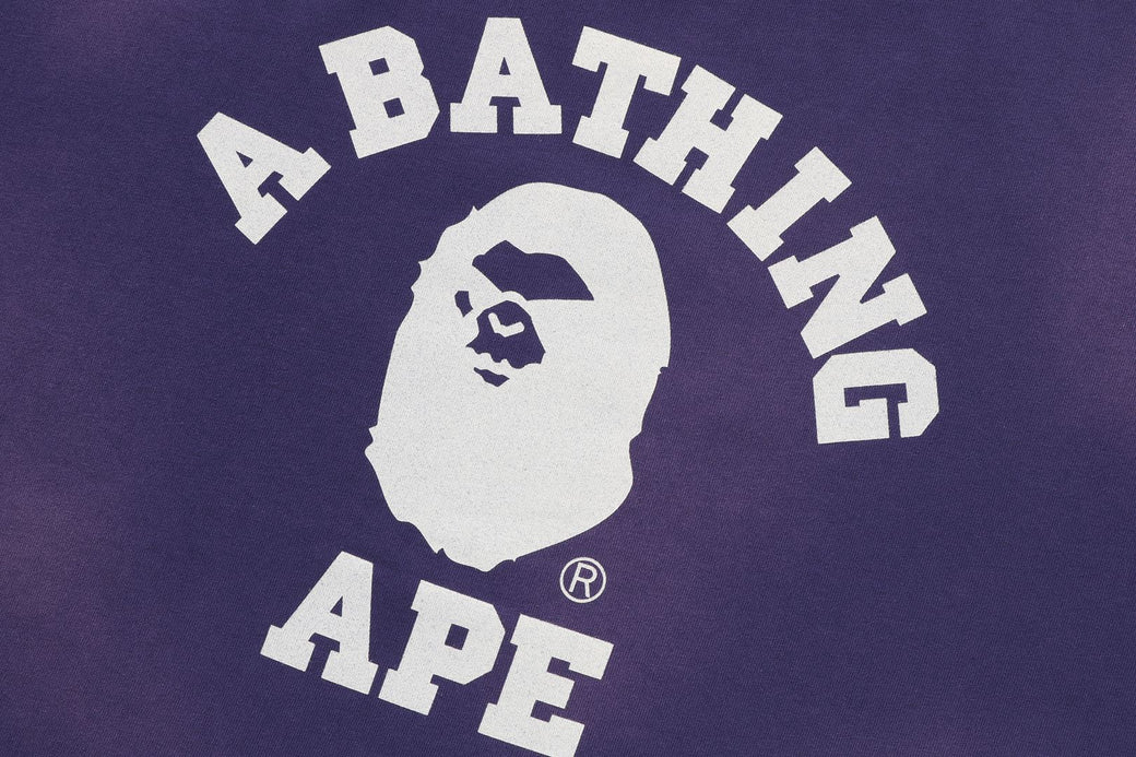 激レア 青山限定 A BATHING APE 手刷り TシャツMad Face A BATHING APE - BAPE 青山限定 手刷り 特大 APE HEAD Tシャツ