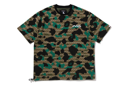 【 BAPE BY KAZUKI KURAISHI 】DIGITAL 1ST CAMO DOT SHORT SLEEVES TEE