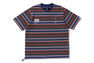 【 BAPE BY KAZUKI KURAISHI 】MULTI STRIPE SHORT SLEEVES TEE