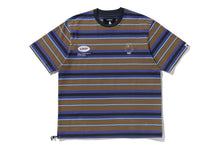 【 BAPE BY KAZUKI KURAISHI 】MULTI STRIPE SHORT SLEEVES TEE