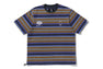 【 BAPE BY KAZUKI KURAISHI 】MULTI STRIPE SHORT SLEEVES TEE