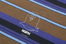 【 BAPE BY KAZUKI KURAISHI 】MULTI STRIPE SHORT SLEEVES TEE