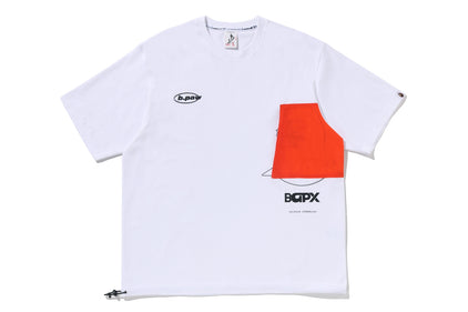 【 BAPE BY KAZUKI KURAISHI 】“BAPX” POCKET SHORT SLEEVES TEE