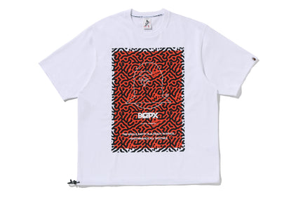 【 BAPE BY KAZUKI KURAISHI 】“MAZE” SHORT SLEEVES TEE