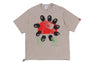 【 BAPE BY KAZUKI KURAISHI 】“GEODESIE” SHORT SLEEVES TEE