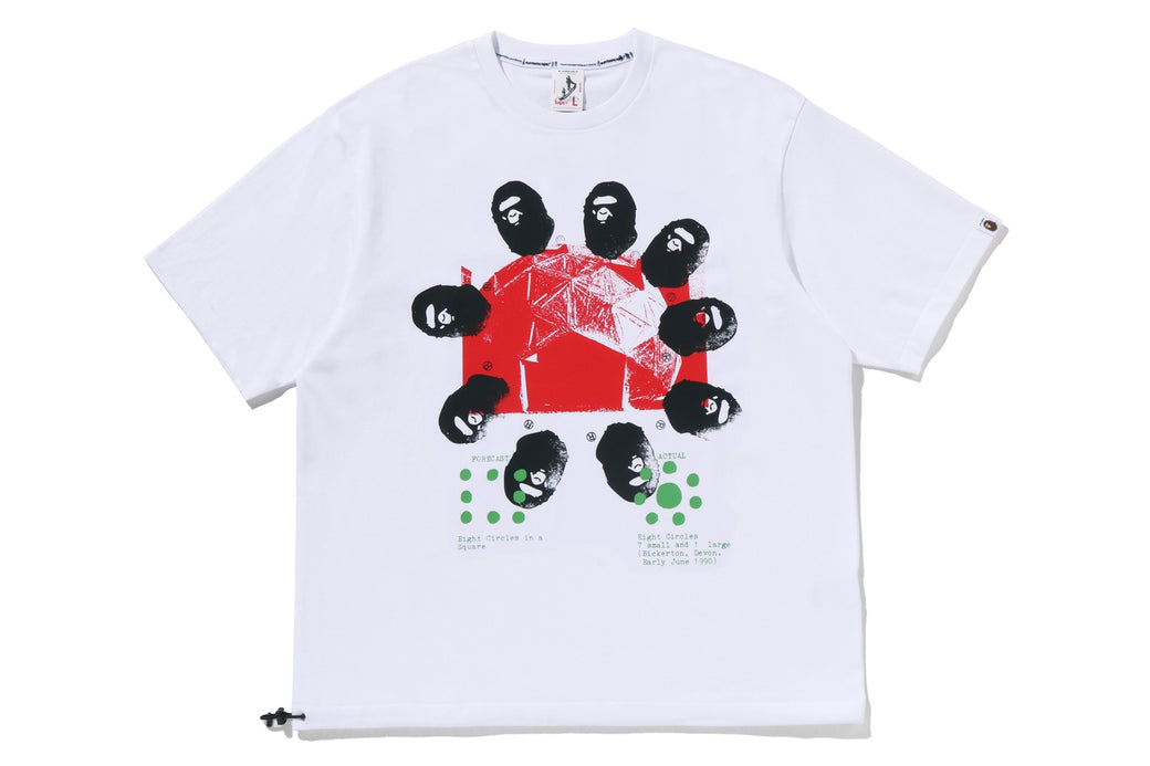 BAPE BY KAZUKI KURAISHI 】“GEODESIE” SHORT SLEEVES TEE | bape.com