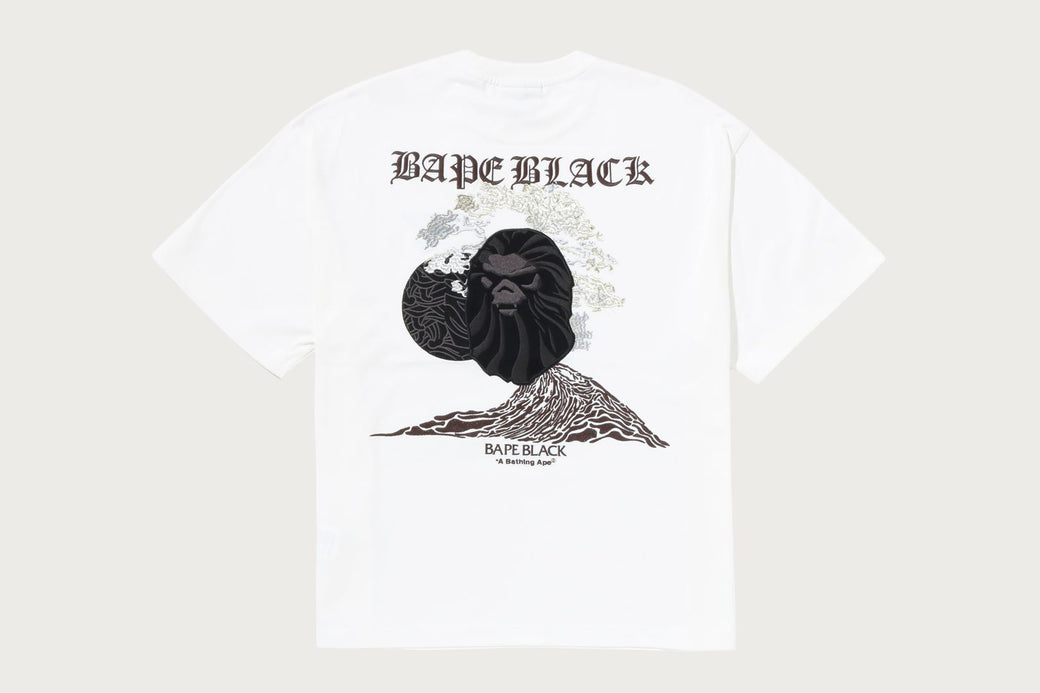 BAPE BLACK EMBELLISHED BONSAI TEE | bape.com