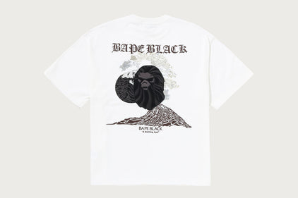 BAPE BLACK EMBELLISHED BONSAI TEE