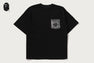 BAPE BLACK POCKET TEE
