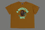 HALLOWEEN COLLEGE GLOW IN THE DARK RELAXED FIT TEE