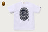 TRADITIONAL JAPANESE PATTERN APE HEAD TEE