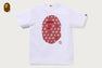 TRADITIONAL JAPANESE PATTERN APE HEAD TEE