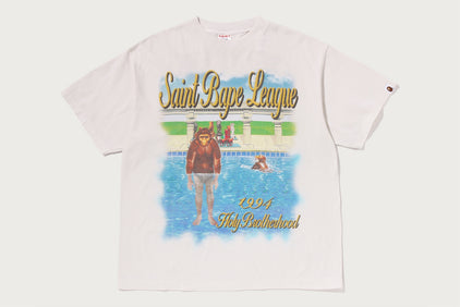 【 BAPE X SAINT MXXXXXX 】LEAGUE TEE