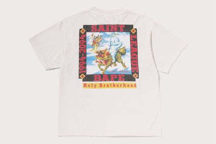 【 BAPE X SAINT MXXXXXX 】LEAGUE TEE