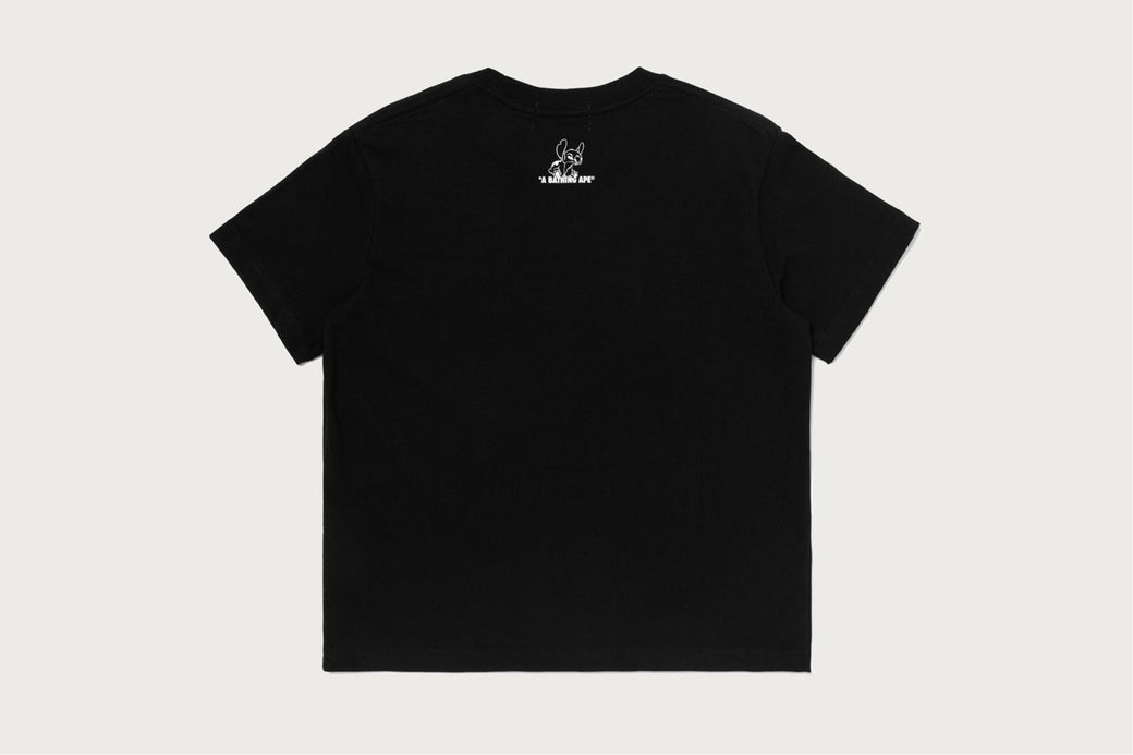 BAPE X DISNEY】 STITCH AND FRIENDS COLLEGE MINI TEE | bape.com