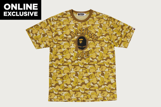 BAPE CARD CAMO COLLEGE TEE BAPEC