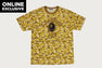 BAPE CARD CAMO COLLEGE TEE BAPEC