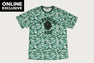 BAPE CARD CAMO COLLEGE TEE BAPEC