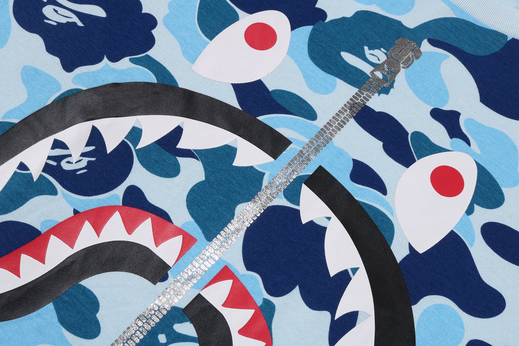 ABC CAMO SHARK TEE | bape.com