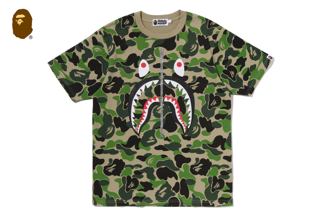 ABC CAMO SHARK TEE | bape.com