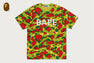 STA CAMO RHINESTONE BAPE LOGO TEE