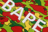 STA CAMO RHINESTONE BAPE LOGO TEE