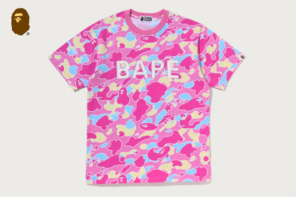STA CAMO RHINESTONE BAPE LOGO TEE