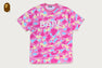STA CAMO RHINESTONE BAPE LOGO TEE