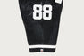 PU LEATHER CROPPED FIT FOOTBALL JERSEY