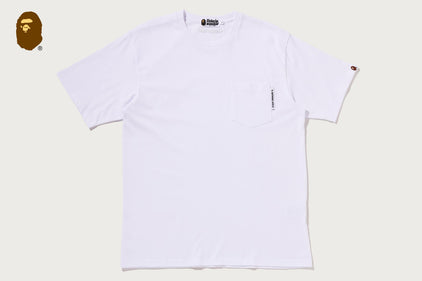 LINE CAMO FLAG LABEL POCKET TEE