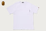 LINE CAMO FLAG LABEL POCKET TEE