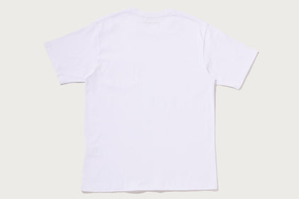 LINE CAMO FLAG LABEL POCKET TEE