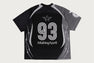 APA FRAME PATTERN MULTI LOGO RELAXED FIT FOOTBALL JERSEY