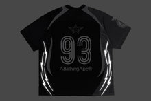 APA FRAME PATTERN MULTI LOGO RELAXED FIT FOOTBALL JERSEY
