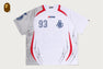 APA FRAME PATTERN MULTI LOGO RELAXED FIT FOOTBALL JERSEY