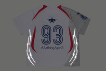 APA FRAME PATTERN MULTI LOGO RELAXED FIT FOOTBALL JERSEY