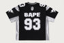 SOLID CAMO JACQUARD MESH CROPPED FIT FOOTBALL JESEY