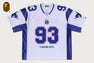 SOLID CAMO JACQUARD MESH CROPPED FIT FOOTBALL JESEY