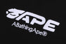 APE FACE LOGO SHRUNK FIT TEE