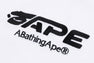 APE FACE LOGO SHRUNK FIT TEE