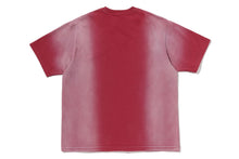 BLEECHED MULTI APE HEAD LOGO RELAXED FIT TEE