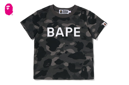 BAPE LOGO COLOR CAMO SLIM TEE