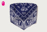 PAISLEY PATTERN BANDANA SCARF TOP