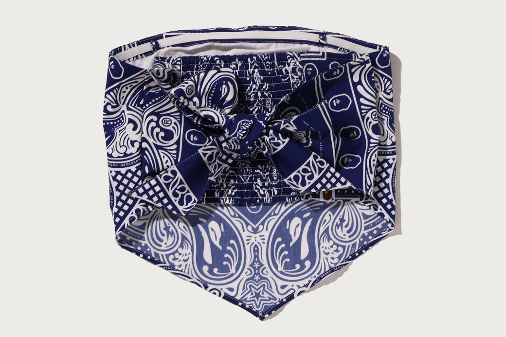 PAISLEY PATTERN BANDANA SCARF TOP | bape.com