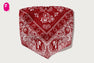 PAISLEY PATTERN BANDANA SCARF TOP