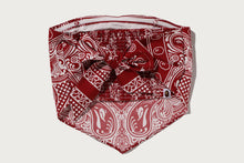 PAISLEY PATTERN BANDANA SCARF TOP