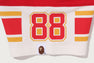 MULTI LOGO FOOTBALL BOXY CROPPED TEE