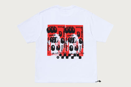 【BAPE BY KAZUKI KURAISHI】 “SPACESHIP” SHORT SLEEVES TEE